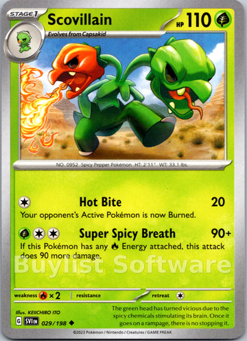 Scovillain [029/198] [Scarlet & Violet Base Set]