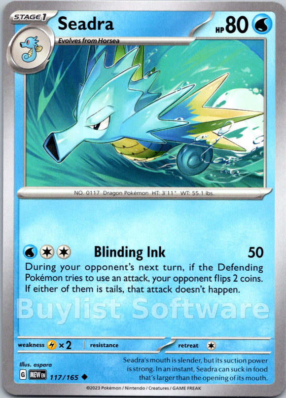 Seadra [117/165] [Scarlet & Violet 151]
