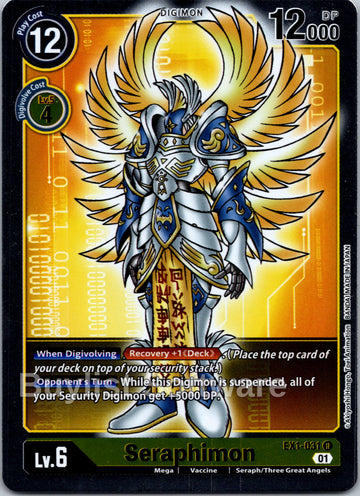 Seraphimon [EX1-031] [Classic Collection] Foil