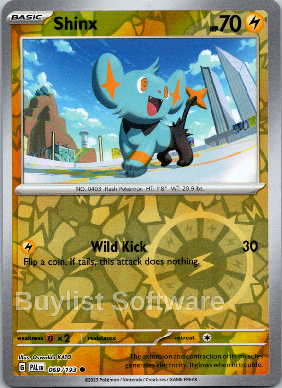 Shinx [069/193] [Paldea Evolved] Reverse Holofoil