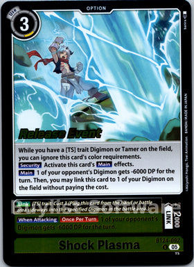 Shock Plasma [BT24-092] [Time Stranger Release Events Cards] Foil