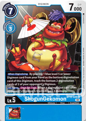 ShogunGekomon [BT12-026] [Across Time]