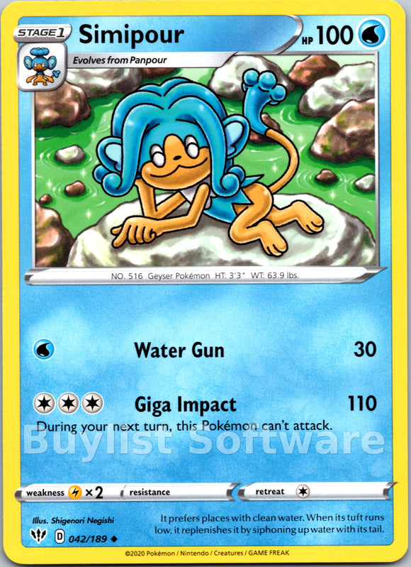 Simipour [042/189] [Darkness Ablaze]