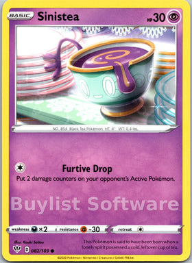 Sinistea [082/189] [Darkness Ablaze]