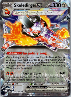Skeledirge ex [137/182] [Paradox Rift] Holofoil