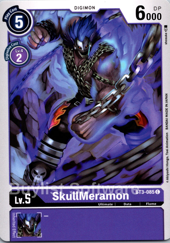 SkullMeramon [BT3-085] [Release Special Booster 1.5]