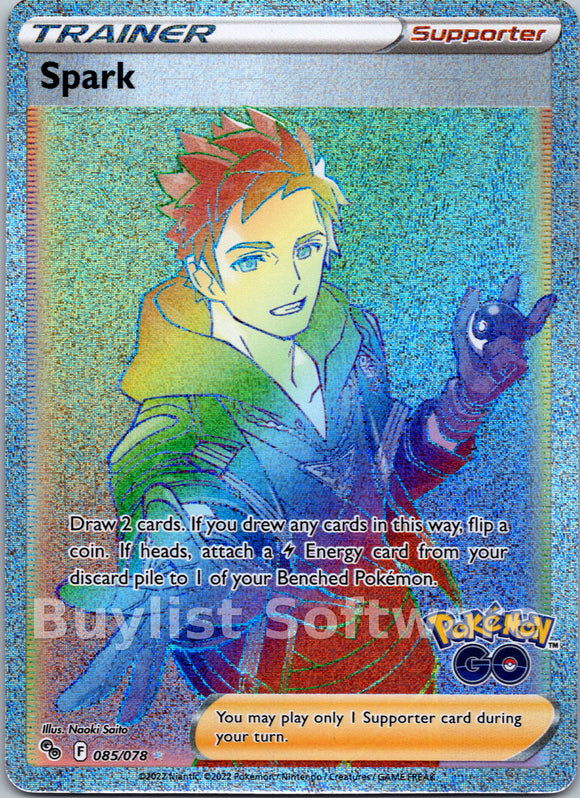Spark [085/078] [Pokemon GO] Holofoil