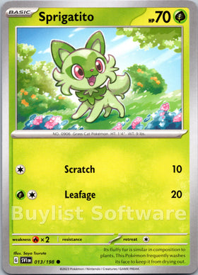 Sprigatito [013/198] [Scarlet & Violet Base Set]
