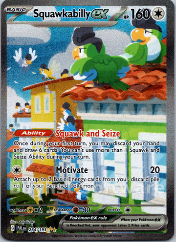 Squawkabilly ex [264/193] [Paldea Evolved] Holofoil