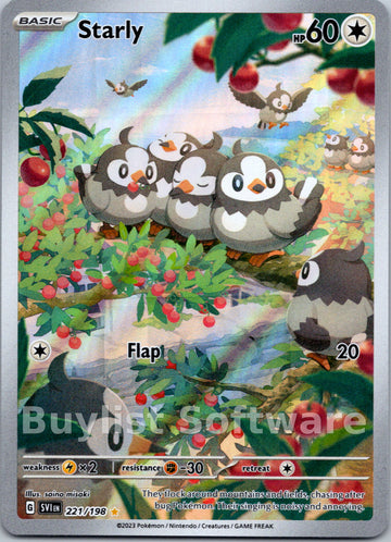 Starly [221/198] [Scarlet & Violet Base Set] Holofoil