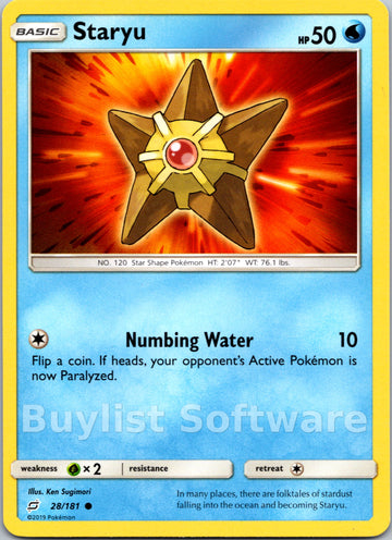 Staryu [28/181] [Team Up]