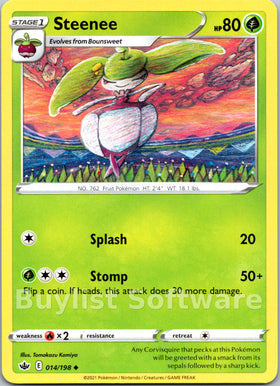 Steenee [014/198] [Chilling Reign]
