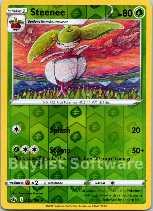 Steenee [014/198] [Chilling Reign] Reverse Holofoil
