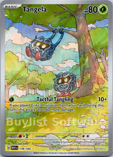Tangela [178/165] [Scarlet & Violet 151] Holofoil