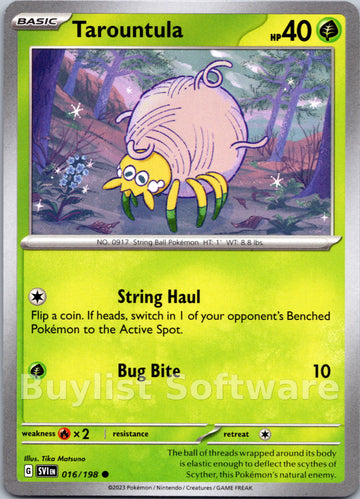 Tarountula [016/198] [Scarlet & Violet Base Set]