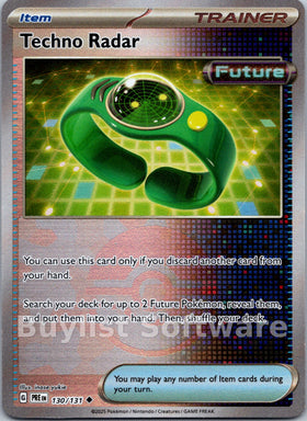 Techno Radar (Poke Ball Pattern) [130/131] [Prismatic Evolutions] Holofoil