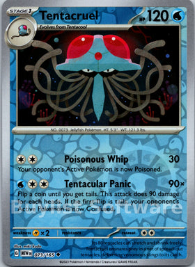 Tentacruel [073/165] [Scarlet & Violet 151] Reverse Holofoil