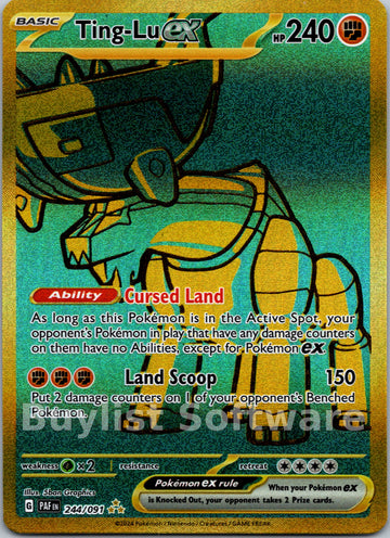 Ting-Lu ex [244/091] [Paldean Fates] Holofoil