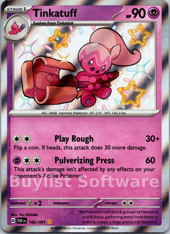 Tinkatuff [166/091] [Paldean Fates] Holofoil