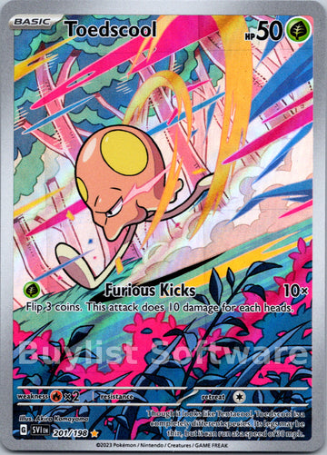 Toedscool [201/198] [Scarlet & Violet Base Set] Holofoil