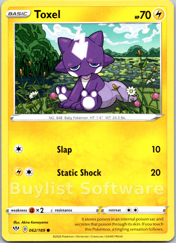 Toxel [062/189] [Darkness Ablaze]