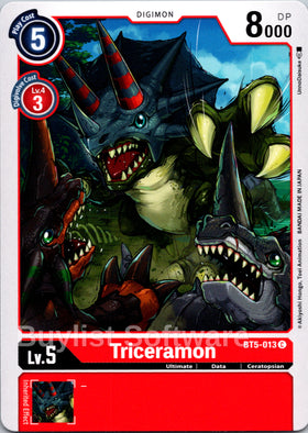 Triceramon [BT5-013] [Battle of Omni]