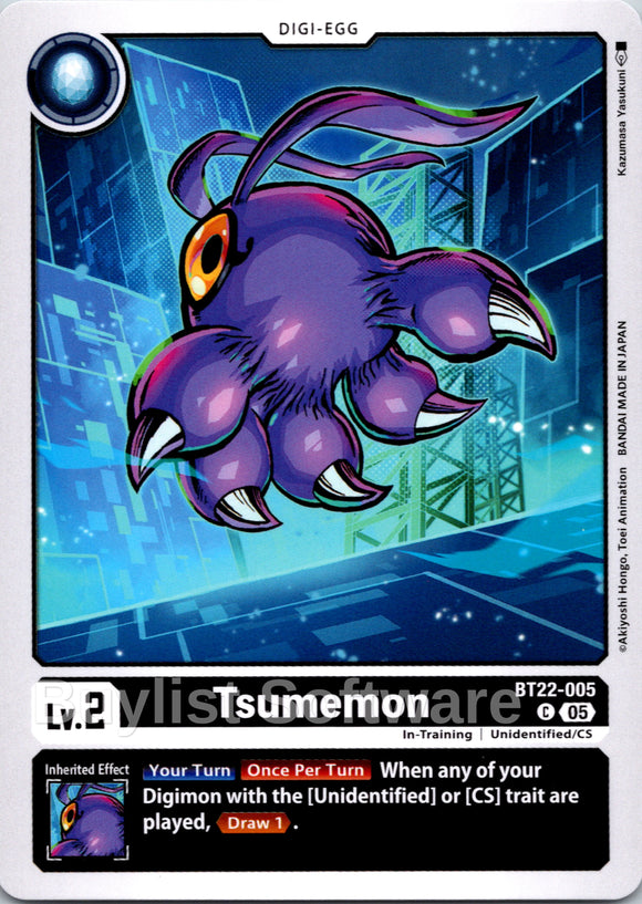 Tsumemon [BT22-005] [Cyber Eden]