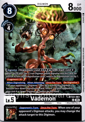 Vademon [BT22-061] [Cyber Eden]