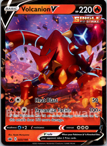 Volcanion V [025/198] [Chilling Reign] Holofoil