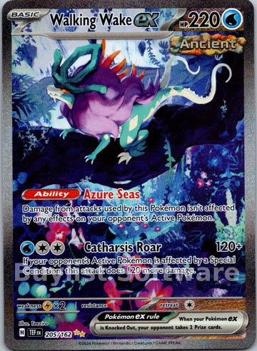 Walking Wake ex [205/162] [Temporal Forces] Holofoil