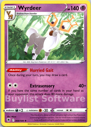 Wyrdeer [069/189] [Astral Radiance]