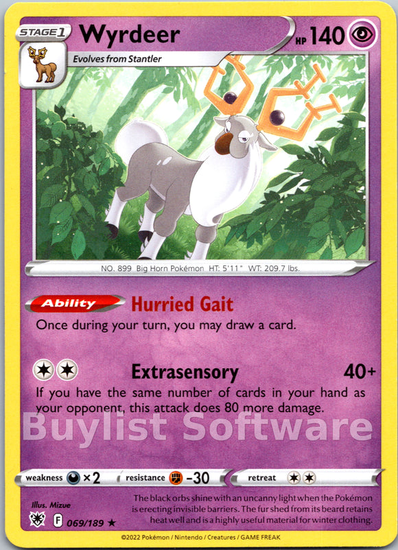 Wyrdeer [069/189] [Astral Radiance]