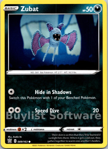 Zubat [089/163] [Battle Styles]