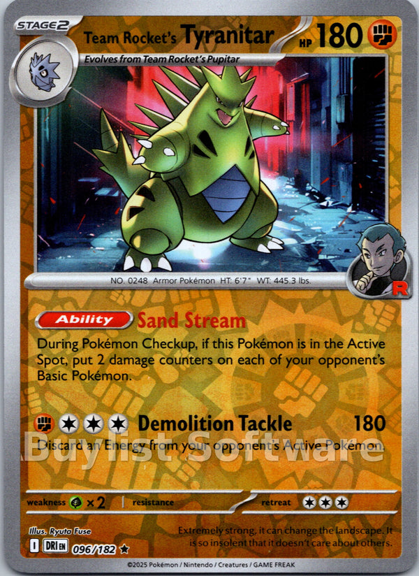 Team Rocket's Tyranitar