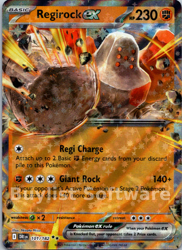 Regirock ex