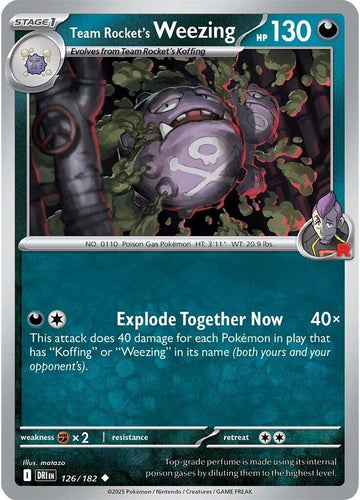 Team Rocket's Weezing