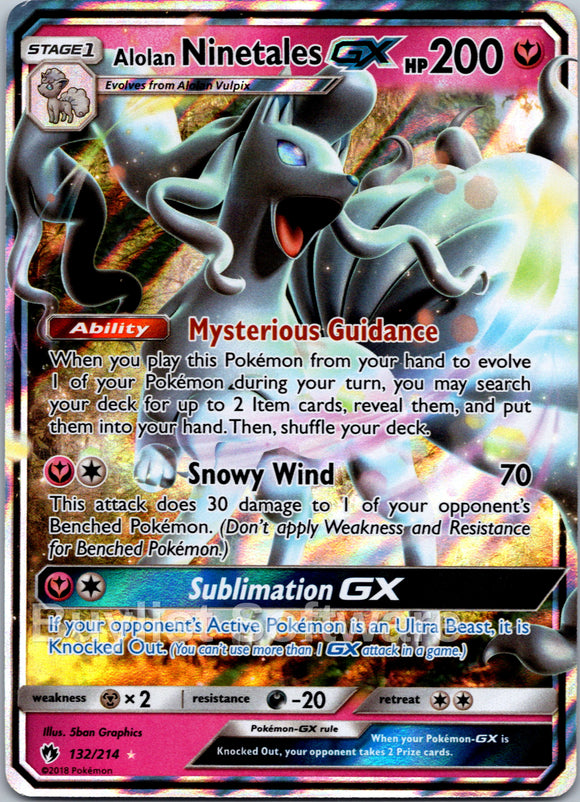 Alolan Ninetales GX