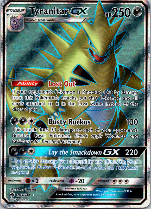 Tyranitar GX