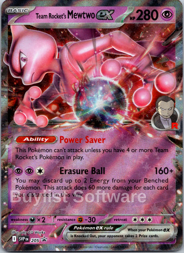 Team Rocket's Mewtwo ex