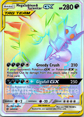 Mega Sableye & Tyranitar GX
