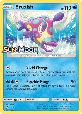Bruxish (Sun & Moon Stamped)