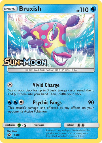 Bruxish (Sun & Moon Stamped)