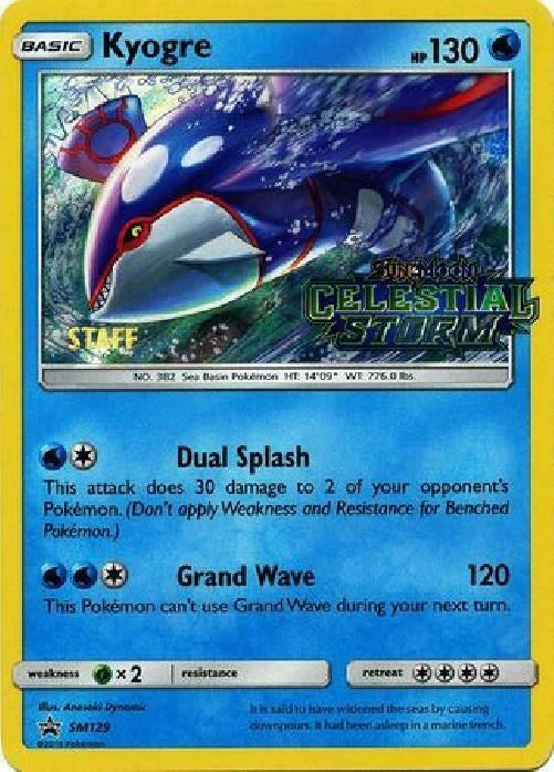 Kyogre (Staff Stamped)