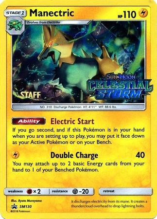 Manectric (Staff Stamped)