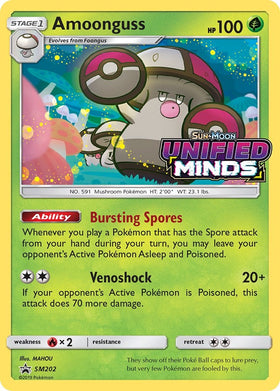 Amoonguss (Unified Minds Stamped)