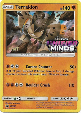 Terrakion (Staff Stamped)