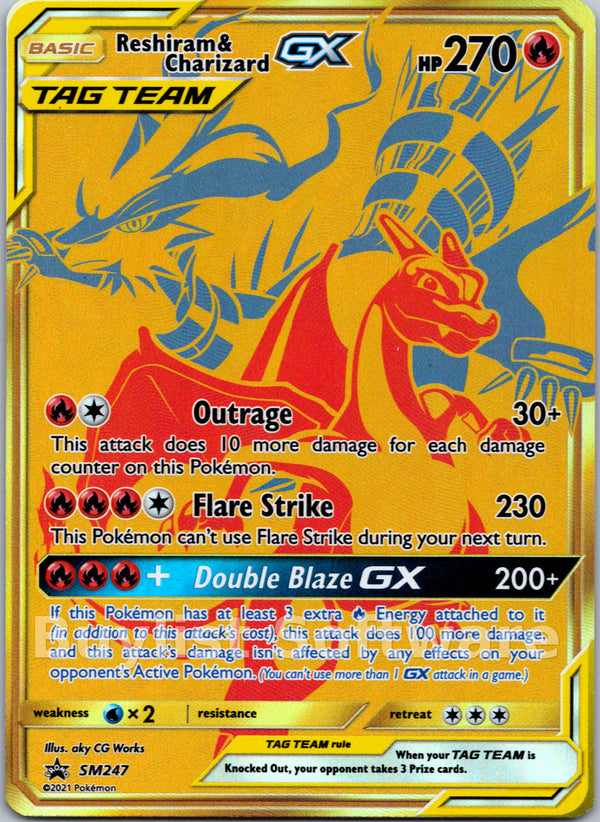 Reshiram & Charizard GX