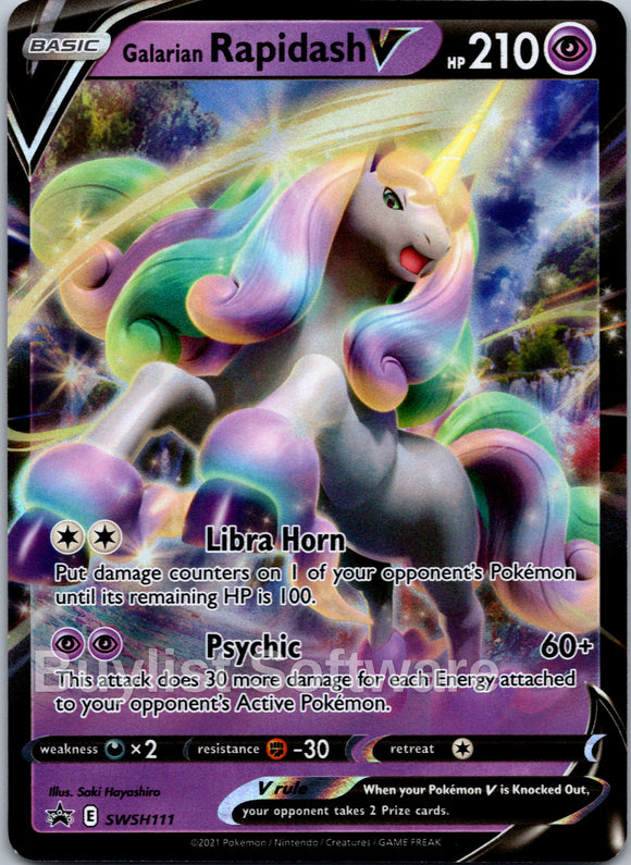 Galarian Rapidash V