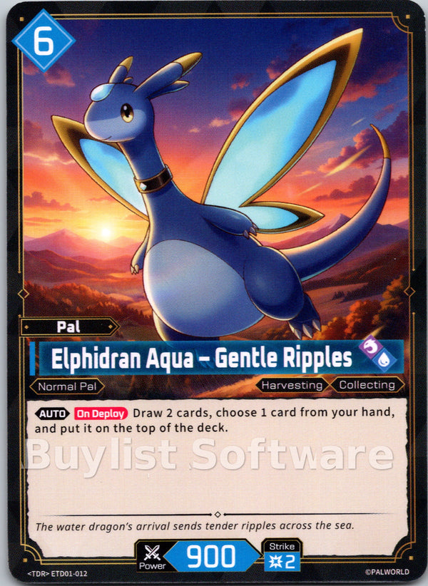 Elphidran Aqua – Gentle Ripples