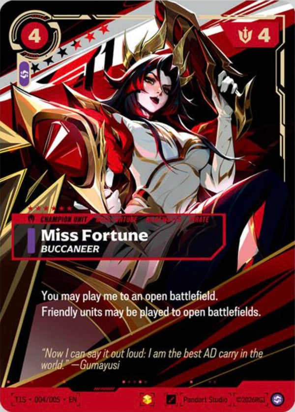 Miss Fortune, Buccaneer (T1 Worlds Champion Signature Edition Bundle)